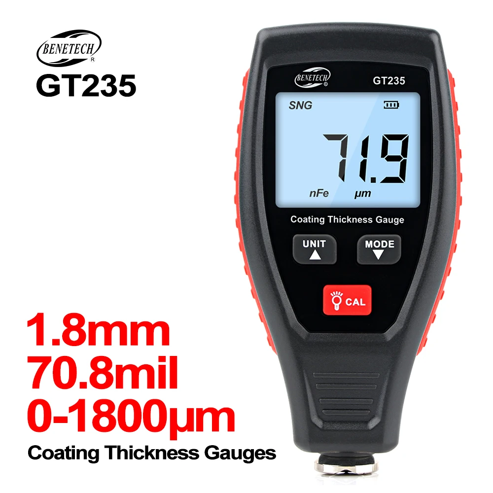 Paint Thickness Gauge - RZ Kaplama kalınlık ölçer Boya El
