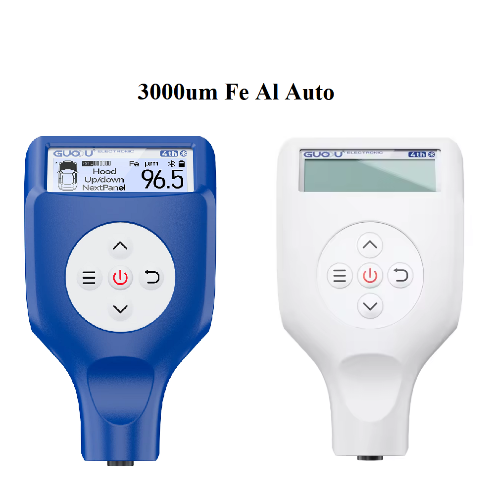 Paint Thickness Gauge - ﻿ 0-3000μm 0.1μm Fe NFe Prob