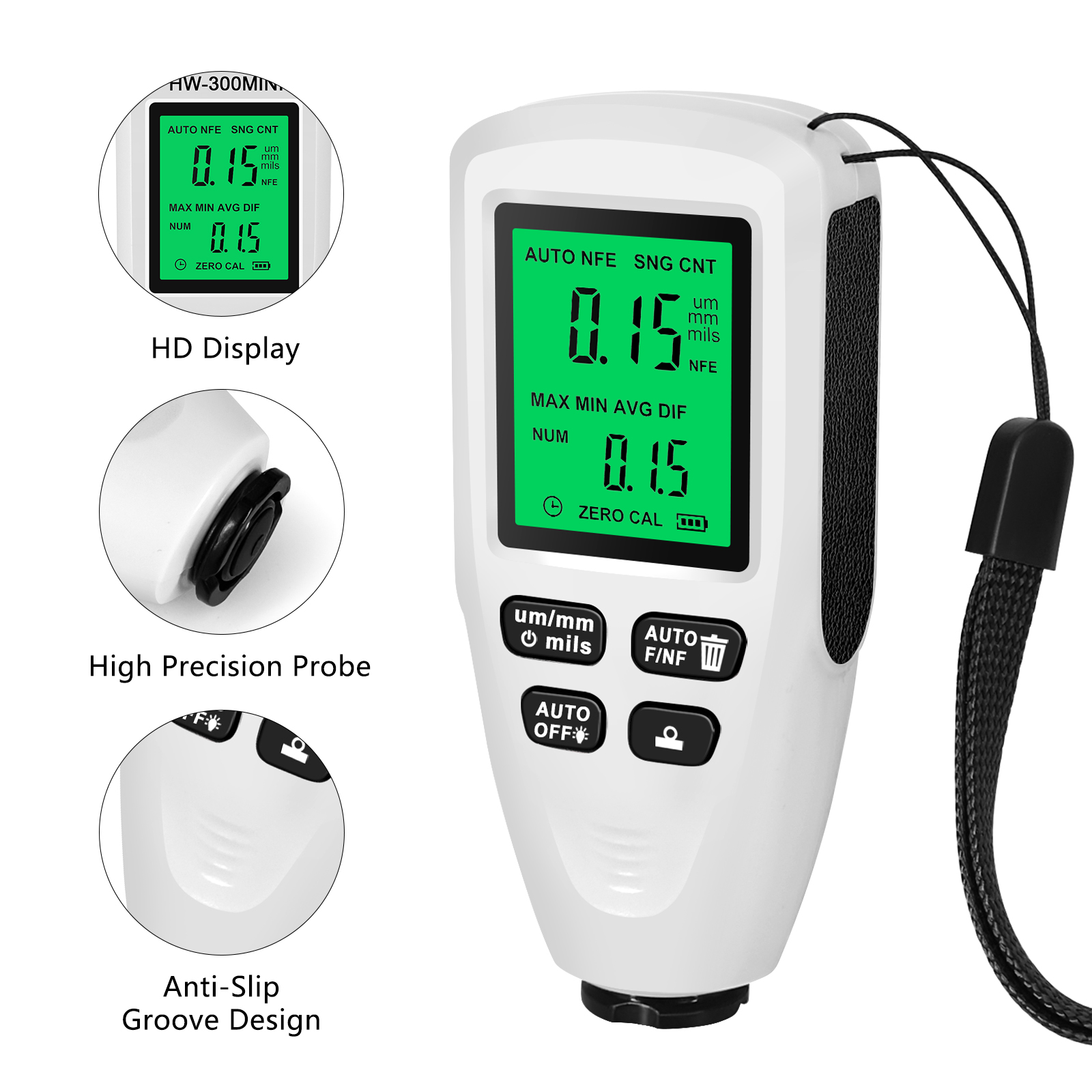 Paint Thickness Gauge - Otomobil kalınlık ölçer araba boyası test