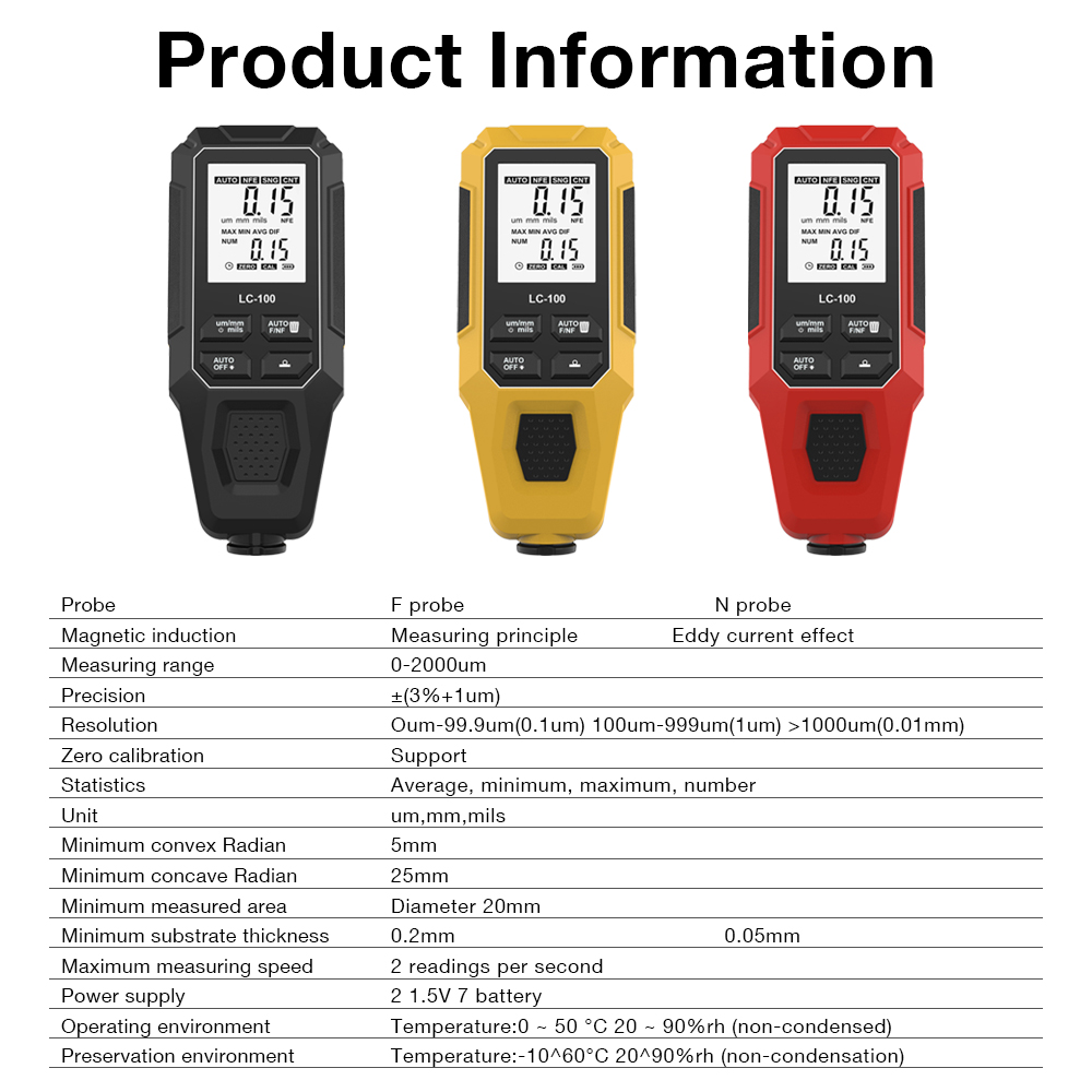 0-2000UM Araba Boyası Kalınlık - Paint Thickness Gauge incelemesi ve fiyatı