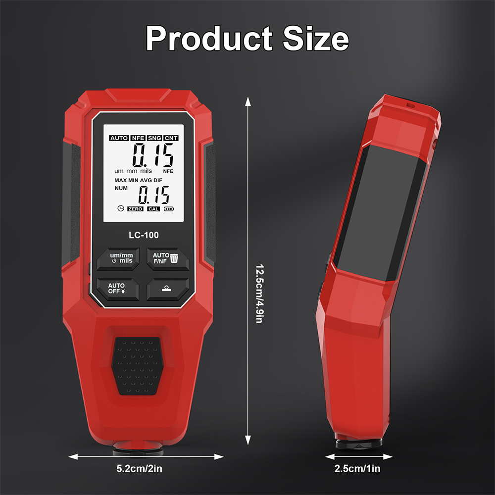 0-2000UM Araba Boyası Kalınlık - Paint Thickness Gauge incelemesi ve fiyatı
