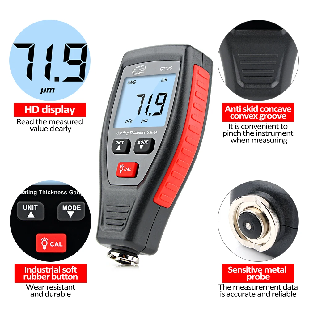 RZ Kaplama kalınlık ölçer Boya - Paint Thickness Gauge incelemesi ve fiyatı