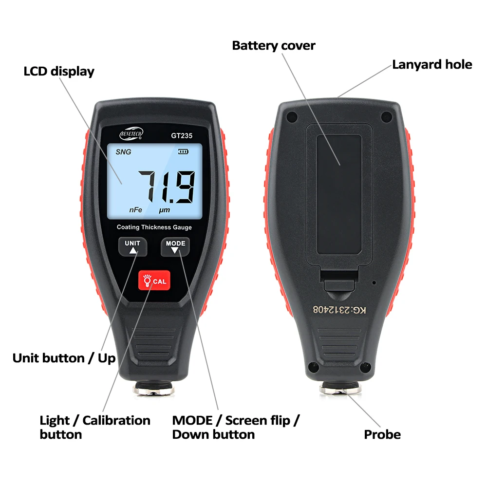 RZ Kaplama kalınlık ölçer Boya - Paint Thickness Gauge incelemesi ve fiyatı