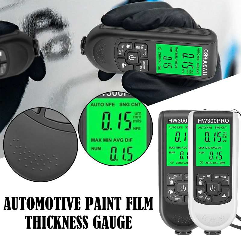 HW-300PRO Araba Boyası Filmi O - Paint Thickness Gauge incelemesi ve fiyatı