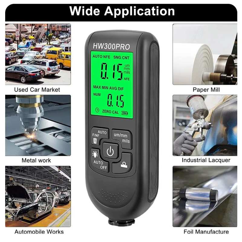 HW-300PRO Araba Boyası Filmi O - Paint Thickness Gauge incelemesi ve fiyatı