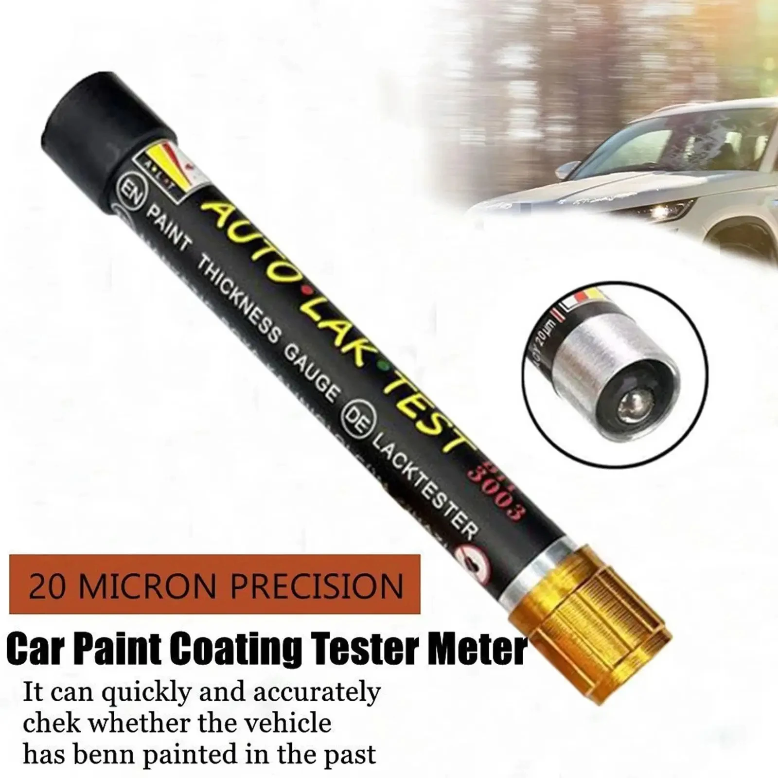 Araba Boyası Kalınlık Ölçer Ci - Paint Thickness Gauge incelemesi ve fiyatı